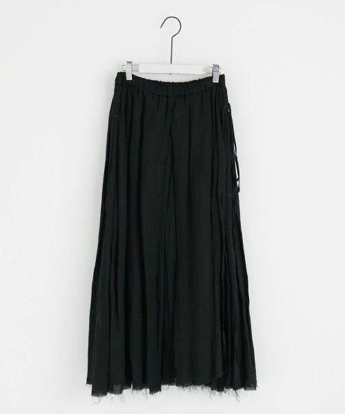 suzuki takayuki.スズキタカユキ.long skirt [A231-17/black]