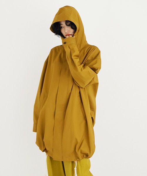 suzuki takayuki スズキタカユキ anorak [T002-03/ocher]