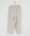 suzuki takayuki.スズキタカユキ.wide legged pants Ⅰ.[A232-13-1/nude]