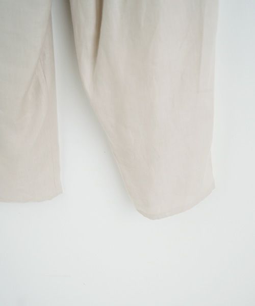 suzuki takayuki.スズキタカユキ.wide legged pants Ⅰ.[A232-13-1/nude]