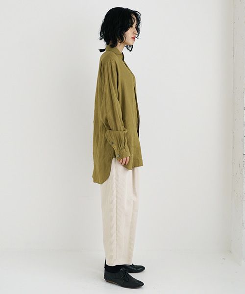 suzuki takayuki スズキタカユキ one-piece shawl-collar shirt Ⅰ 