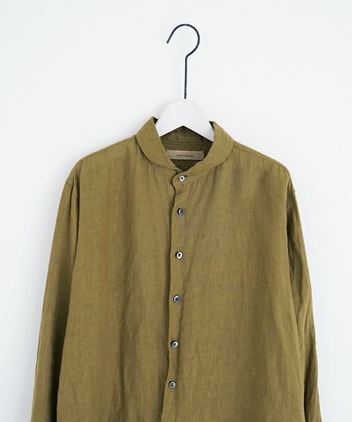 suzuki takayuki スズキタカユキ one-piece shawl-collar shirt Ⅰ