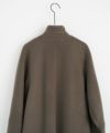 suzuki takayuki.スズキタカユキ.standing-collar coat.[A233-04/tauni olive]