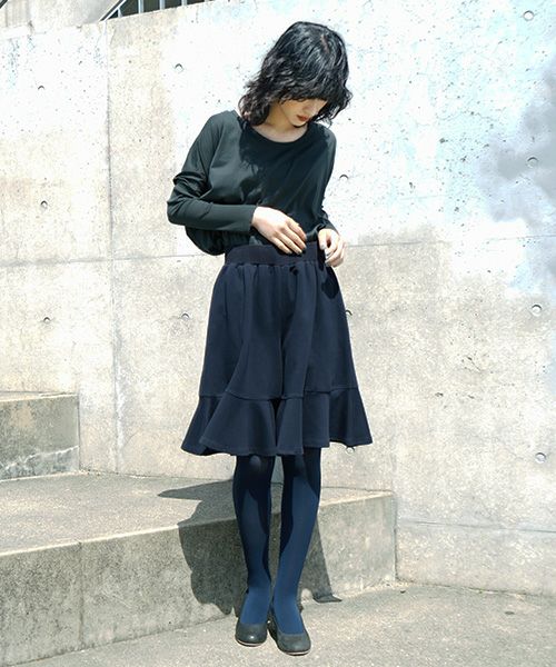 SWANLAKE スワンレイク .キュロット [PT-1514/NAVY]