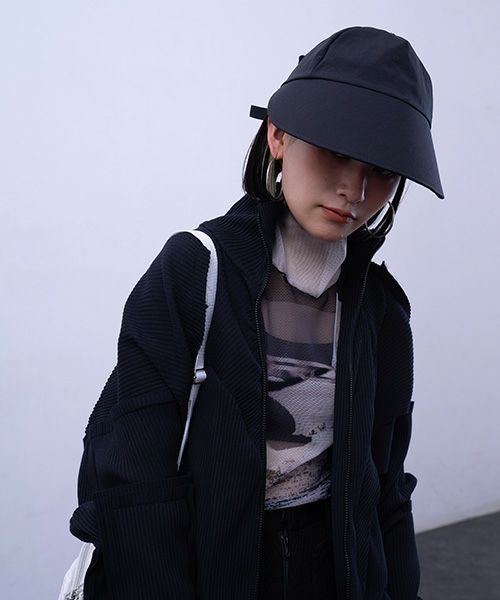 BALMUNG  バルムング.22AW03 レイヤーリブフライスジャージ[ブラック]
