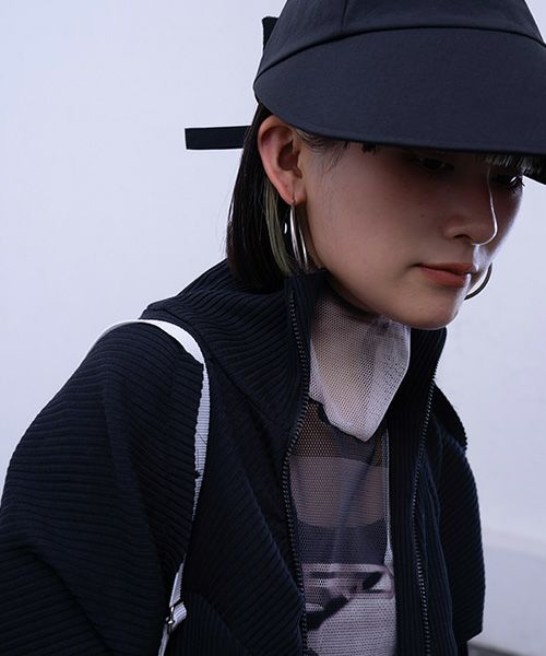 BALMUNG  バルムング.22AW03 レイヤーリブフライスジャージ[ブラック]