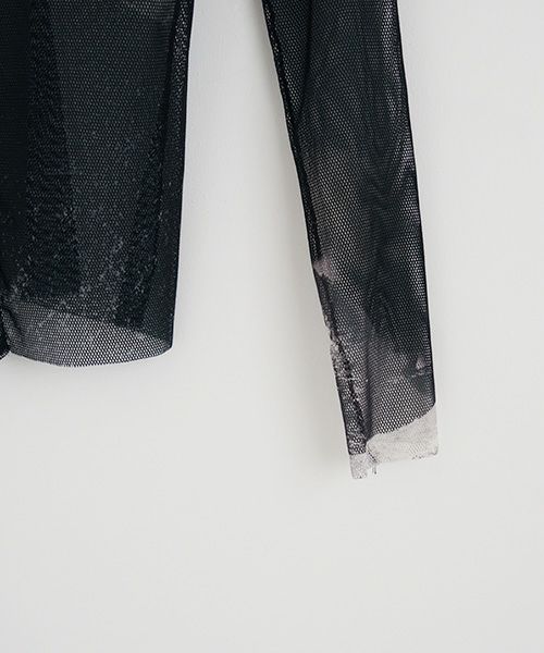 BALMUNG  バルムング.22AW25 グラフィックメッシュトップ[ブラック]
