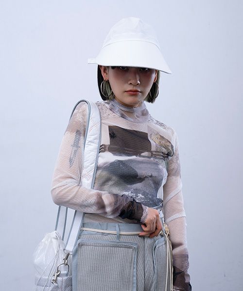 BALMUNG  バルムング.22AW33 バックキャップ[ホワイト]