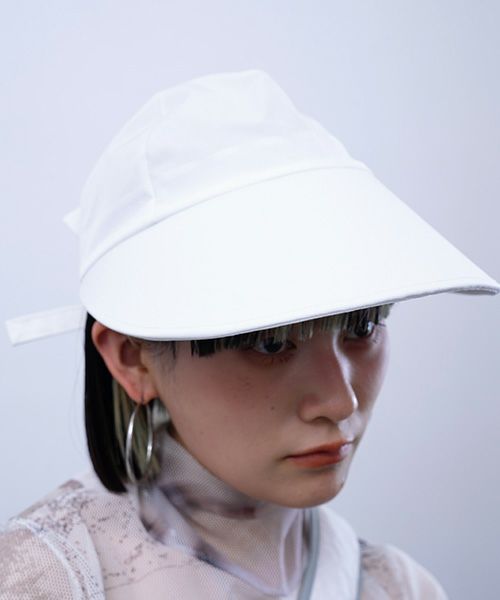 BALMUNG  バルムング.22AW33 バックキャップ[ホワイト]
