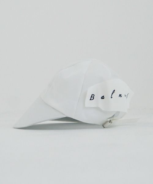 BALMUNG  バルムング.22AW33 バックキャップ[ホワイト]