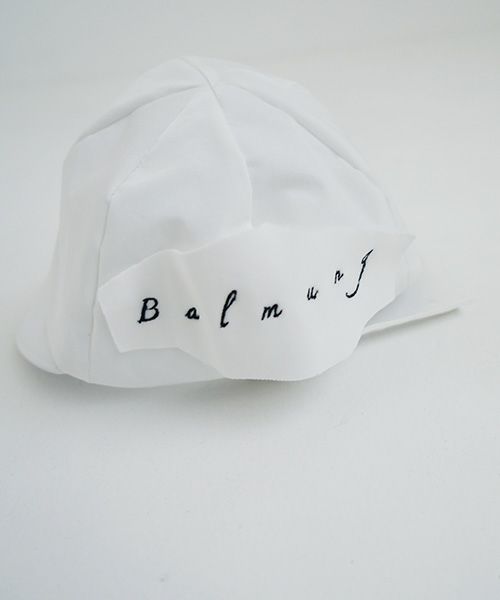 BALMUNG  バルムング.22AW33 バックキャップ[ホワイト]