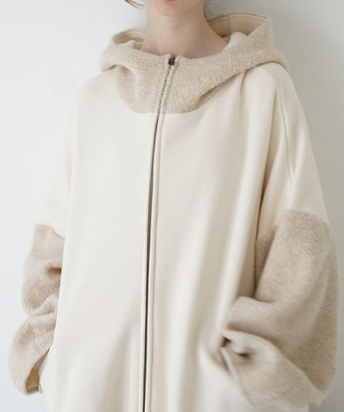 Mochi / home&miles.モチ / ホーム＆マイルズ.sweat blouson [light beige]