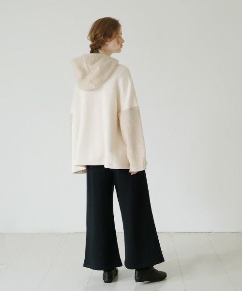 Mochi / home&miles.モチ / ホーム＆マイルズ.sweat blouson [light beige]