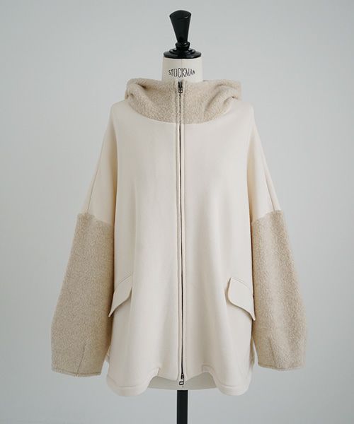 Mochi / home&miles.モチ / ホーム＆マイルズ.sweat blouson [light beige]