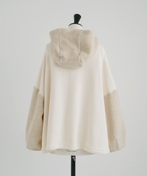 Mochi / home&miles.モチ / ホーム＆マイルズ.sweat blouson [light beige]