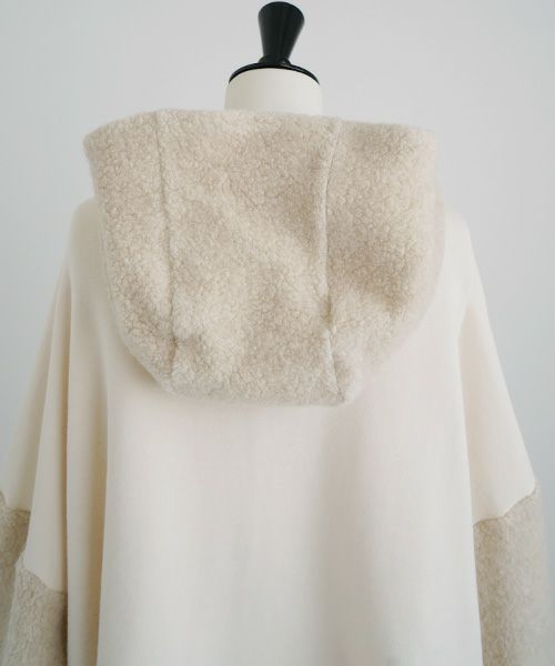 Mochi / home&miles.モチ / ホーム＆マイルズ.sweat blouson [light beige]