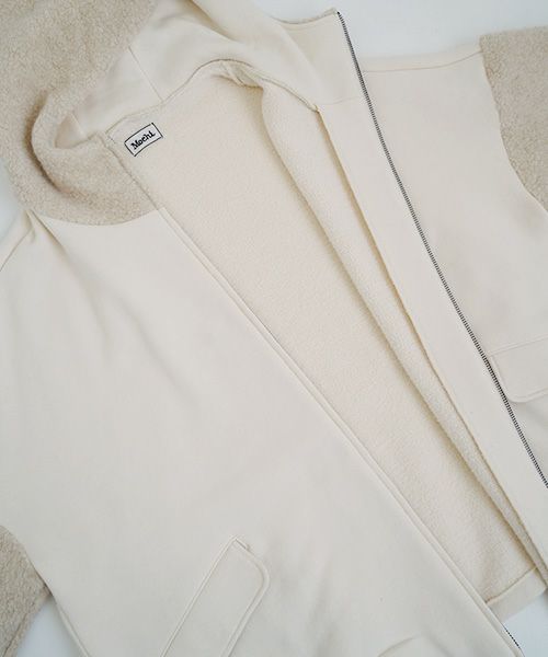 Mochi / home&miles.モチ / ホーム＆マイルズ.sweat blouson [light beige]