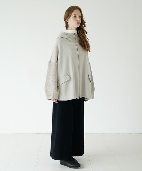 Mochi / home&miles.モチ / ホーム＆マイルズ.sweat blouson [greige]