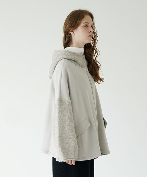 Mochi / home&miles.モチ / ホーム＆マイルズ.sweat blouson [greige]