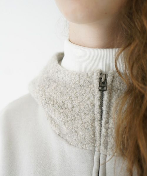 Mochi / home&miles.モチ / ホーム＆マイルズ.sweat blouson [greige]