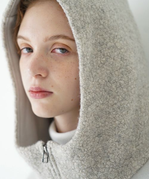 Mochi / home&miles.モチ / ホーム＆マイルズ.sweat blouson [greige]