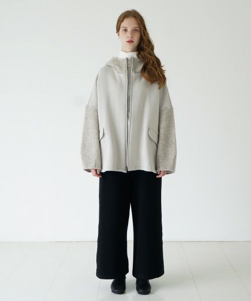 Mochi / home&miles.モチ / ホーム＆マイルズ.sweat blouson [greige]