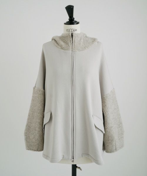 Mochi / home&miles.モチ / ホーム＆マイルズ.sweat blouson [greige]