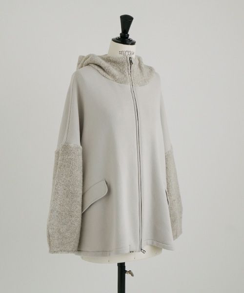 Mochi / home&miles.モチ / ホーム＆マイルズ.sweat blouson [greige]