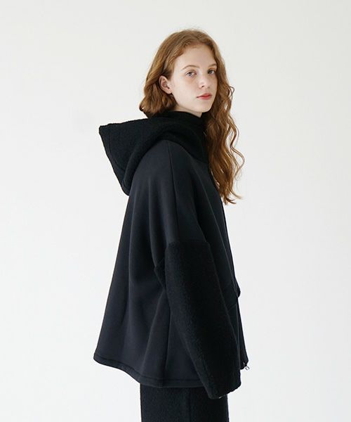 Mochi / home&miles.モチ / ホーム＆マイルズ.sweat blouson [black]