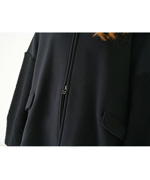 Mochi / home&miles.モチ / ホーム＆マイルズ.sweat blouson [black]