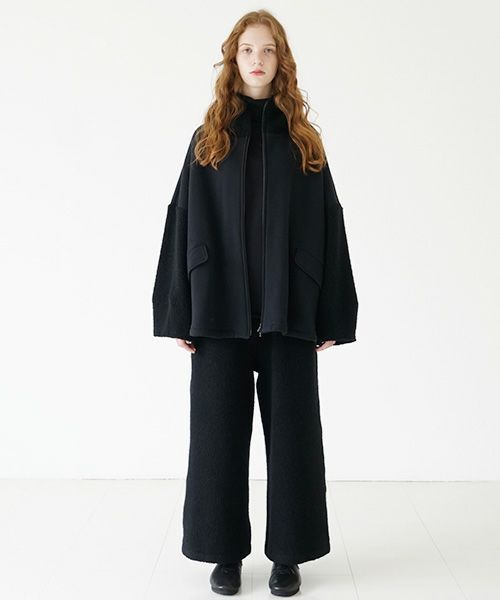 Mochi / home&miles.モチ / ホーム＆マイルズ.sweat blouson [black]