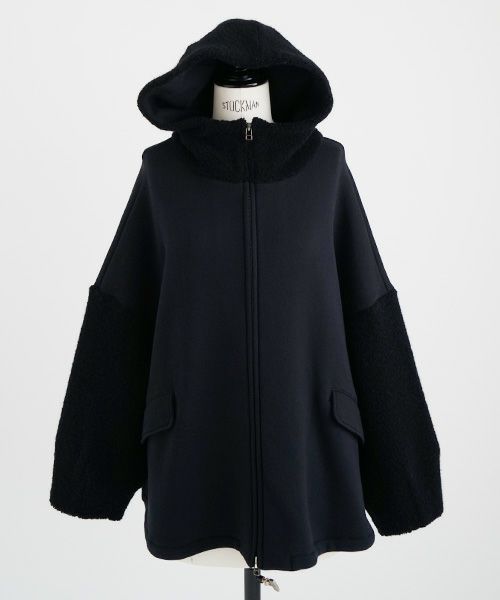 Mochi / home&miles.モチ / ホーム＆マイルズ.sweat blouson [black]