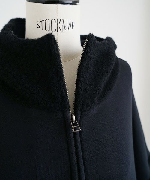 Mochi / home&miles.モチ / ホーム＆マイルズ.sweat blouson [black]