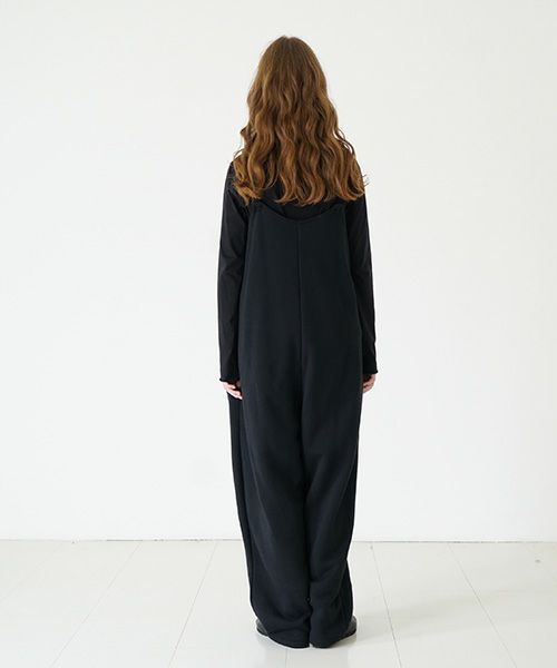 Mochi / home&miles.モチ / ホーム＆マイルズ.sweat salopette [black]