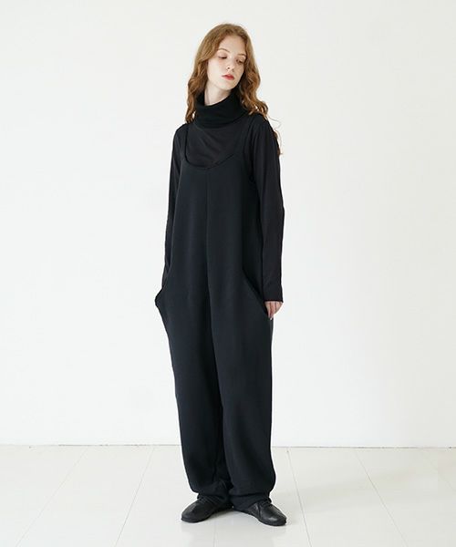 Mochi / home&miles.モチ / ホーム＆マイルズ.sweat salopette [black]