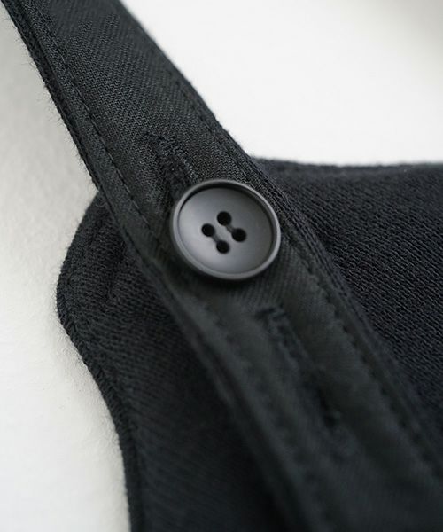 Mochi / home&miles.モチ / ホーム＆マイルズ.sweat salopette [black]