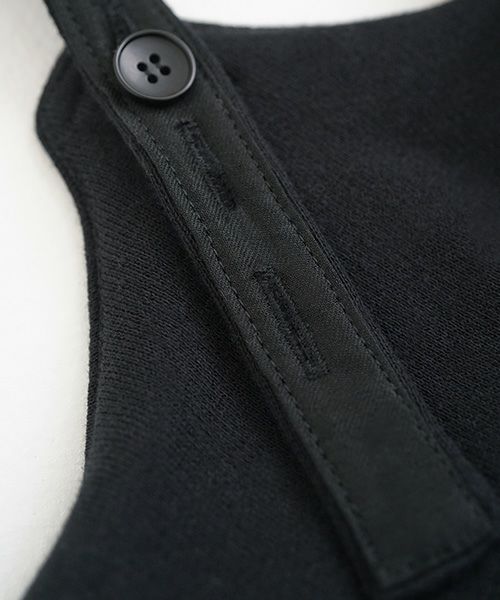 Mochi / home&miles.モチ / ホーム＆マイルズ.sweat salopette [black]