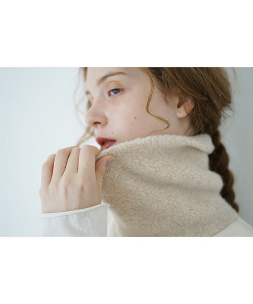 Mochi / home&miles.モチ / ホーム＆マイルズ.turtle neck vest [light beige]