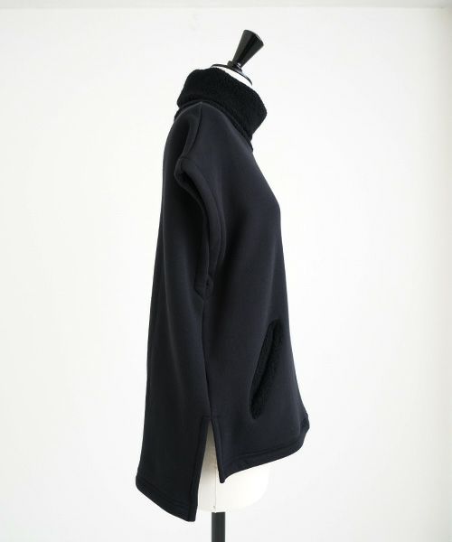 Mochi / home&miles.モチ / ホーム＆マイルズ.turtle neck vest [black]