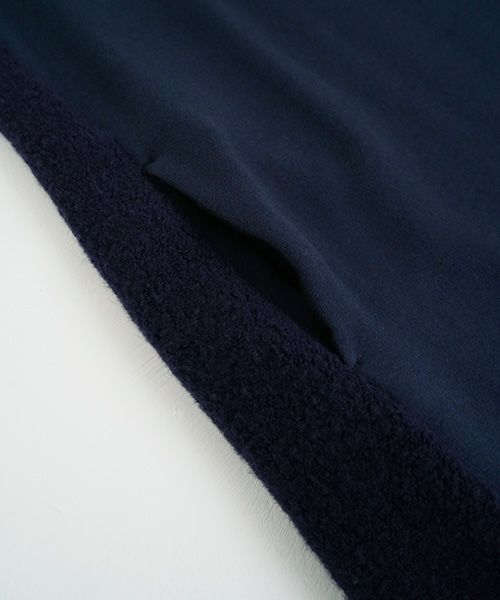 Mochi / home&miles モチ / ホーム＆マイルズ v-neck one piece [navy]