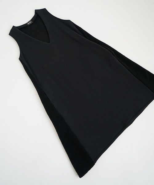 Mochi / home&miles.モチ / ホーム＆マイルズ.v-neck one piece [black]