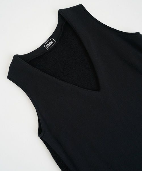 Mochi / home&miles.モチ / ホーム＆マイルズ.v-neck one piece [black]