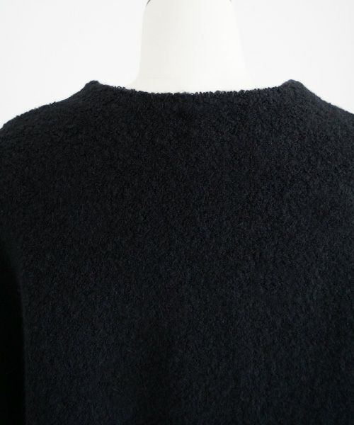Mochi / home&miles.モチ / ホーム＆マイルズ.boa cardigan [boa black]