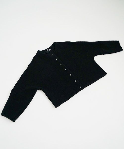 Mochi / home&miles.モチ / ホーム＆マイルズ.boa cardigan [boa black]
