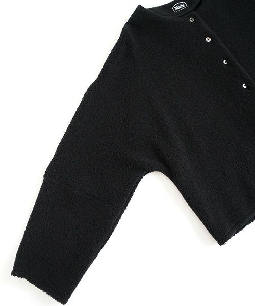 Mochi / home&miles.モチ / ホーム＆マイルズ.boa cardigan [boa black]