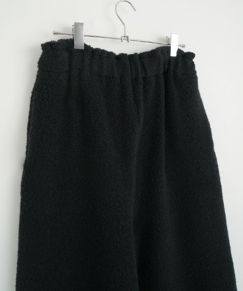Mochi / home&miles.モチ / ホーム＆マイルズ.wide boa pants [boa black/・1]