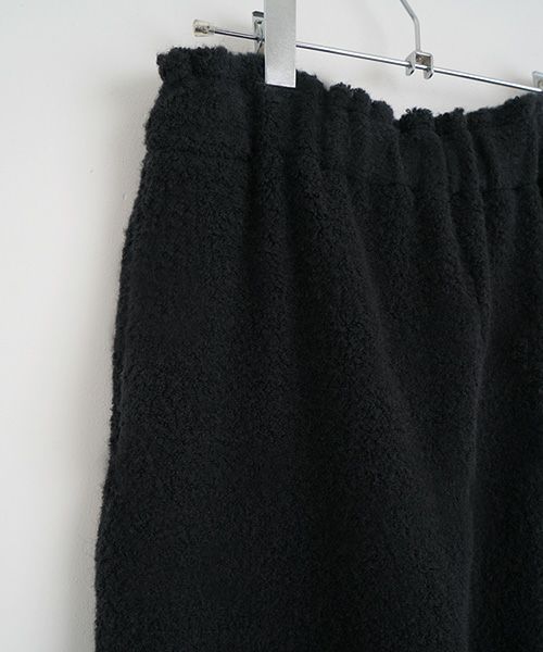 Mochi / home&miles.モチ / ホーム＆マイルズ.wide boa pants [boa black/・1]