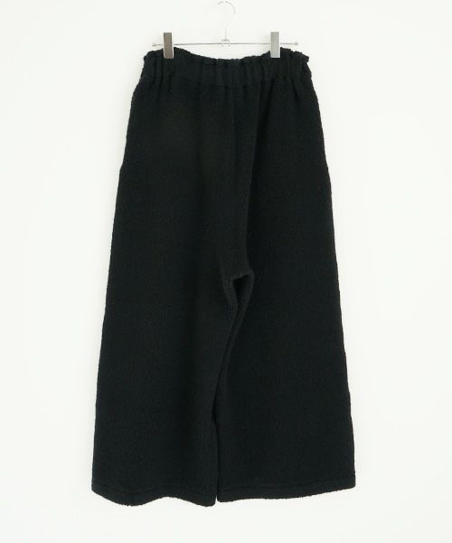 Mochi / home&miles.モチ / ホーム＆マイルズ.wide boa pants [boa black/・1]