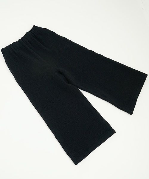 Mochi / home&miles.モチ / ホーム＆マイルズ.wide boa pants [boa black/・1]