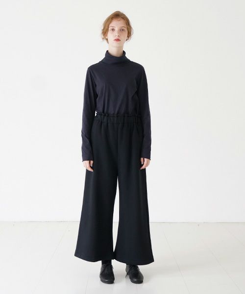 Mochi / home&miles.モチ / ホーム＆マイルズ.wide pants [black/・1]